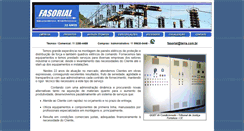 Desktop Screenshot of fasorial.com.br
