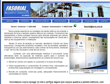 Tablet Screenshot of fasorial.com.br